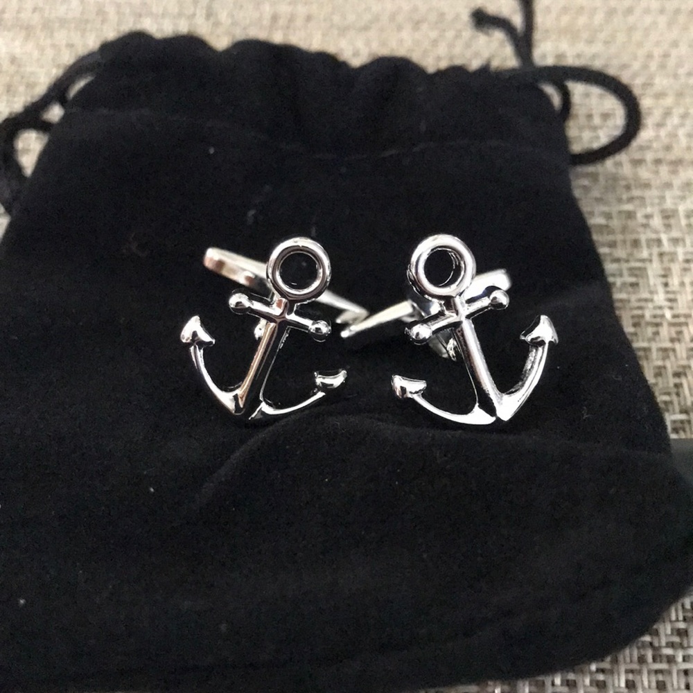 Men’s Anchor Cuff Links